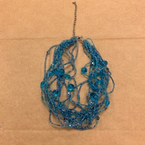 Multi-color Beaded Necklace (12 inch) - Picture 1 of 3